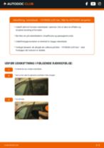 Trin-for-trin PDF-tutorial om skift af HYUNDAI ix35 Kastenwagen Viskerblade