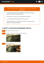 Lépésről-lépésre PDF-útmutató - HYUNDAI ix35 Kastenwagen Törlőlapát csere