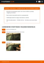 PDF med trinn for trinn-veiledning for bytte av HYUNDAI ix35 Kastenwagen Vindusviskere