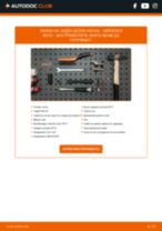 задни и предни Носач MERCEDES-BENZ E-класа Седан (W210) | PDF инструкция за смяна