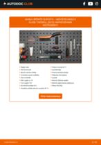 Tiešsaistes rokasgrāmata, kā pašam mainīt Bremžu suports uz MERCEDES-BENZ E-CLASS Estate (S210)
