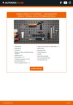 Výmena zadné vpravo Brzdový strmeň MERCEDES-BENZ E-CLASS Estate (S210): tutorial pdf