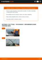 automobilių dalys VW SHARAN (7M8, 7M9, 7M6) | PDF Instrukcija remonto