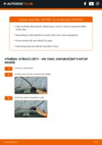 Manuál pro kutily o výměně List stěrače v VW TARO