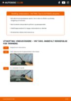 DIY-manual for utskifting av Vindusviskere i VW TARO 1997