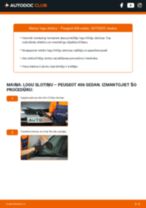 107 Hatchback (PM, PN) 1.4 HDi Stikla tīrītāja slotiņa: kā nomainīt? Pakāpeniskas rokasgrāmatas