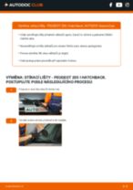 Profesionální průvodce výměnou součástky Olejovy filtr na tvém autě Peugeot 205 I 1.1