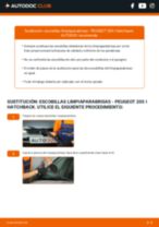 Manual de instrucciones Peugeot 205 I