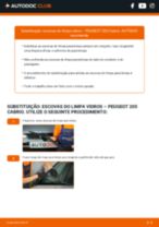 Manual de solução de problemas do Peugeot 205 Cabrio 1.9 CTI