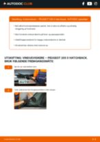 En profesjonell veiledning om bytte av Luftfilter på Peugeot 205 2 1.8 XDT