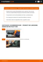 Peugeot 505 (551a) 2.2 GTI Handbuch zur Fehlerbehebung