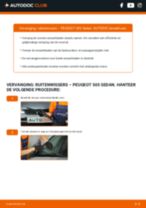 Peugeot 505 (551a) 2.2 GTI onderhoudsboekje voor probleemoplossing