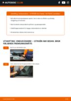 DIY-manual for utskifting av Vindusviskere i CITROËN AMI 2023
