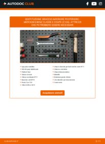 Sostituzione di Braccetti oscillanti Mercedes C124 E 200 2.0 (124.040)