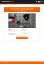 PEUGEOT BOXER Box (230L) Olajszűrő cseréje: javítási kézikönyv pdf