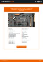 Rokasgrāmata PDF par 406 Break (8E/F) 2.0 16V remonts un apkopi