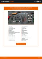 Rokasgrāmata PDF par 205 I Kabriolets (741B, 20D) 1.9 CTI remonts un apkopi