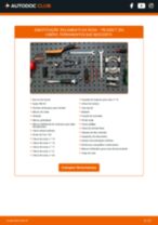 PDF manual sobre manutenção de 205 I Cabriolet (741B, 20D) 1.9 CTI