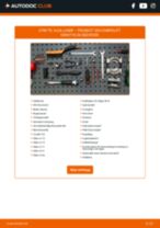 Steg-för-steg-guide i PDF om att byta Hjullager i PEUGEOT 205 I Convertible (741B, 20D)