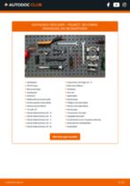 Schritt-für-Schritt-Anleitung im PDF-Format zum Radlager-Wechsel am PEUGEOT 205 I Convertible (741B, 20D)