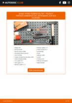 Rokasgrāmata PDF par PARTNER Combispace (5F) 1.6 16V remonts un apkopi