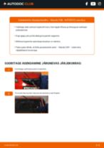 Samm-sammuline PDF-juhend MAZDA 3 Saloon (BK) Pesurikumm asendamise kohta