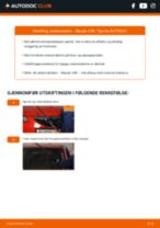 DIY-manual for utskifting av Vindusvisker Stangsystem i SEAT INCA 2003