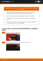 Cómo cambiar y ajustar Escobillas de parabrisas MAZDA TRIBUTE: tutorial pdf