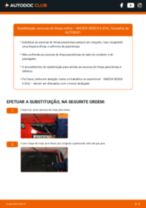 Manual online sobre a substituição de Panela de escape traseira em Mazda 121 DB