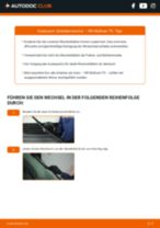 Schritt-für-Schritt-PDF-Tutorial - VW MULTIVAN Scheibenwischer vorne und hinten wechseln