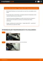 Poradnik krok po kroku w formacie PDF na temat tego, jak wymienić Atrapa Chłodnicy w Mitsubishi Pajero 2