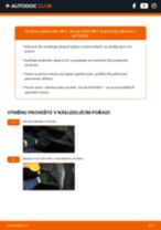 Podrobné PDF tutoriály, jak vyměnit Kabinovy filtr na autě SUZUKI SWIFT III (MZ, EZ)