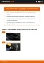 Ammattimainen opas osan Öljynsuodatin vaihtamiseen autossa Suzuki Vitara mk1 1.6 Allrad (TA, TA01, SE416)