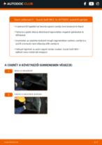 Hogyan végezzek Utastér levegő szűrő cserét Swift IV Hatchback (FZ, NZ) 1.2 (AZH 412, ZC72S) autómban? Lépésről-lépésre útmutatók