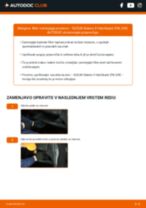 Priročnik za delavnico za Baleno II Hatchback (FW, EW) 1.4
