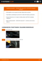 Montering Klimafilter SUZUKI SX4 Saloon (GY) - steg-for-steg manualer