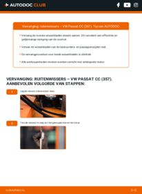 Vervanging uitvoeren: Ruitenwissers 2.0 TDI VW Passat CC