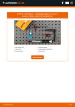 DIY-manual för byte av Slavcylinder Koppling i MERCEDES-BENZ A-klass 2023