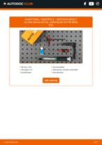 DIY-manual til udskiftning af Tændspole i MERCEDES-BENZ E-klasse