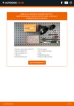 Смяна на Маслен филтър на MERCEDES-BENZ C-CLASS Coupe (CL203): ръководство pdf