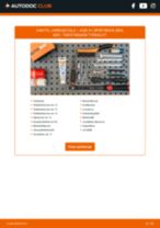 PDF opas A1 Sportback (8XA, 8XF) 1.4 TSI -huollosta