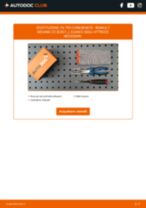 RENAULT FUEGO (136_) Kit accessori, Pastiglia freno sostituzione: tutorial PDF passo-passo