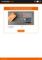 Illustrerade manualer för rutinmässiga underhållskontroller av RENAULT TRAFIC II Box (FL)