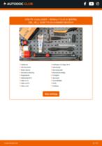 Byta Hjullager fram och bak RENAULT CLIO III Box (SB_, SR_): guide pdf