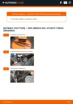 Pusašio lankstas pakeitimas CHEVROLET SPARK Box Body / Hatchback (M200, M250) - patarimai ir gudrybės