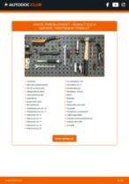 PDF opas CLIO IV Umpikori 1.2 16V (BHMK) -huollosta