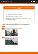 Samm-sammuline PDF-juhend BMW 5 (E12) Pesurikumm asendamise kohta
