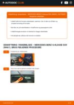 Den professionelle guide til udskiftning af Forlygtepære på din Mercedes W461 G 290 2.9 Turbo Diesel (461.335, 461.336)