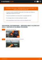 Online handleiding over het zelf vervangen van de Achteras rubber van de Mercedes W220