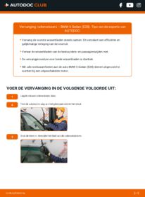 Vervanging uitvoeren: Ruitenwissers 528i 2.8 BMW E28
